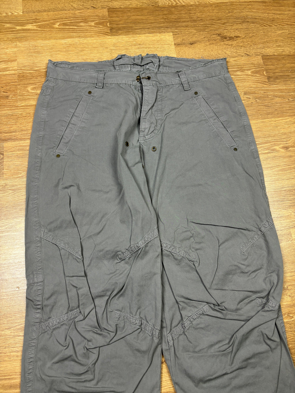 2000s Dsquared2 Grey Cargo Pants