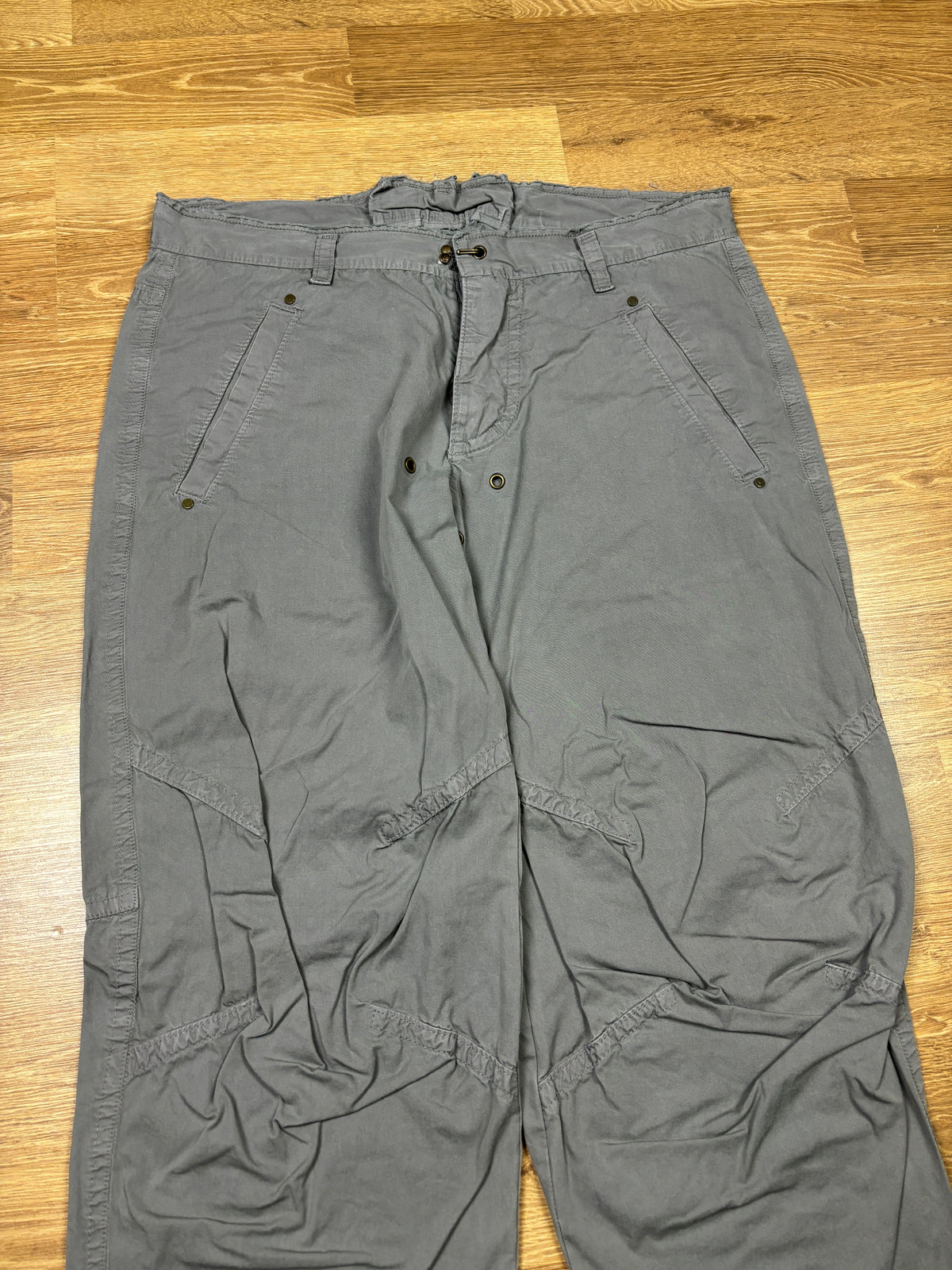 2000s Dsquared2 Grey Cargo Pants