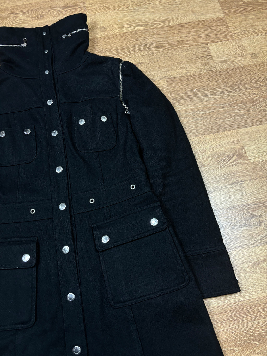 2000s Dolce & Gabbana Wool Utility Coat