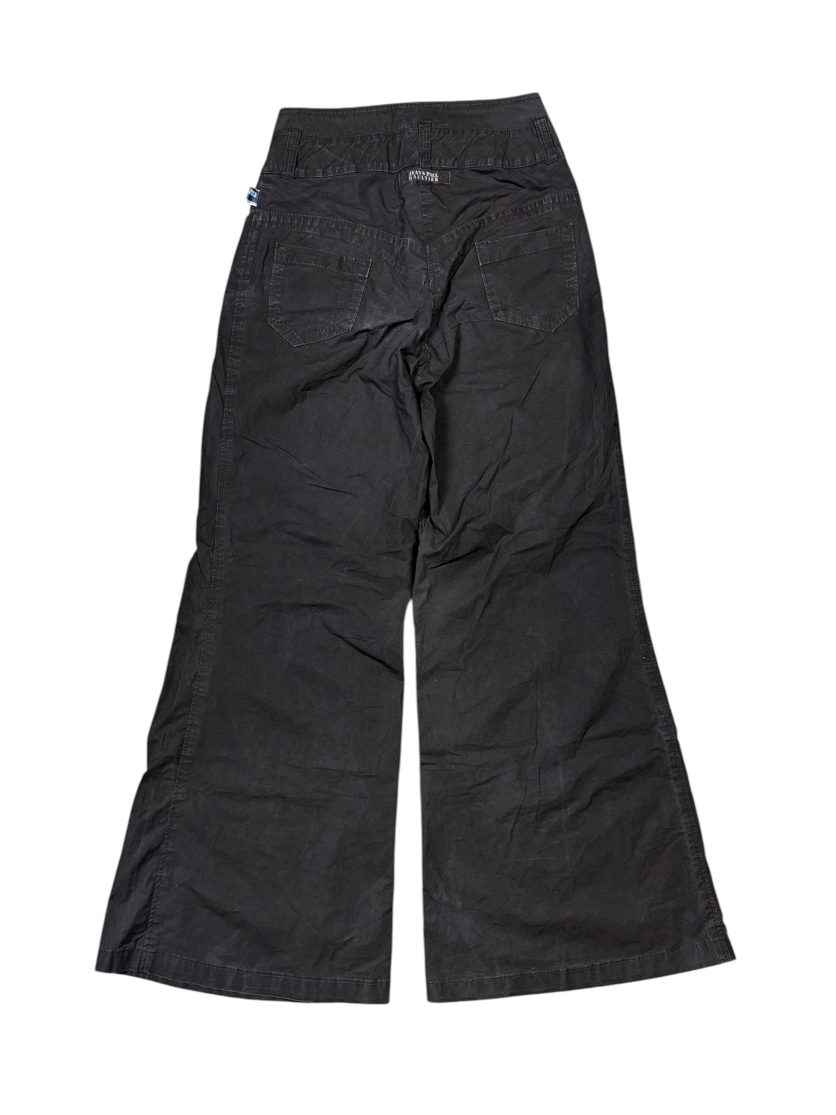 Jean Paul Gaultier Wide Leg Cotton Trousers