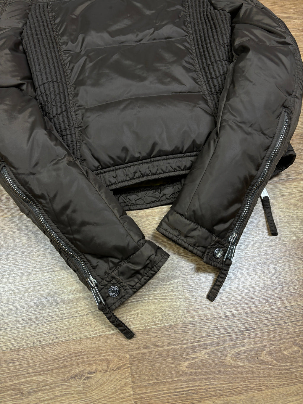 Dsquared2 Cropped Multi-Zip Puffer Jacket