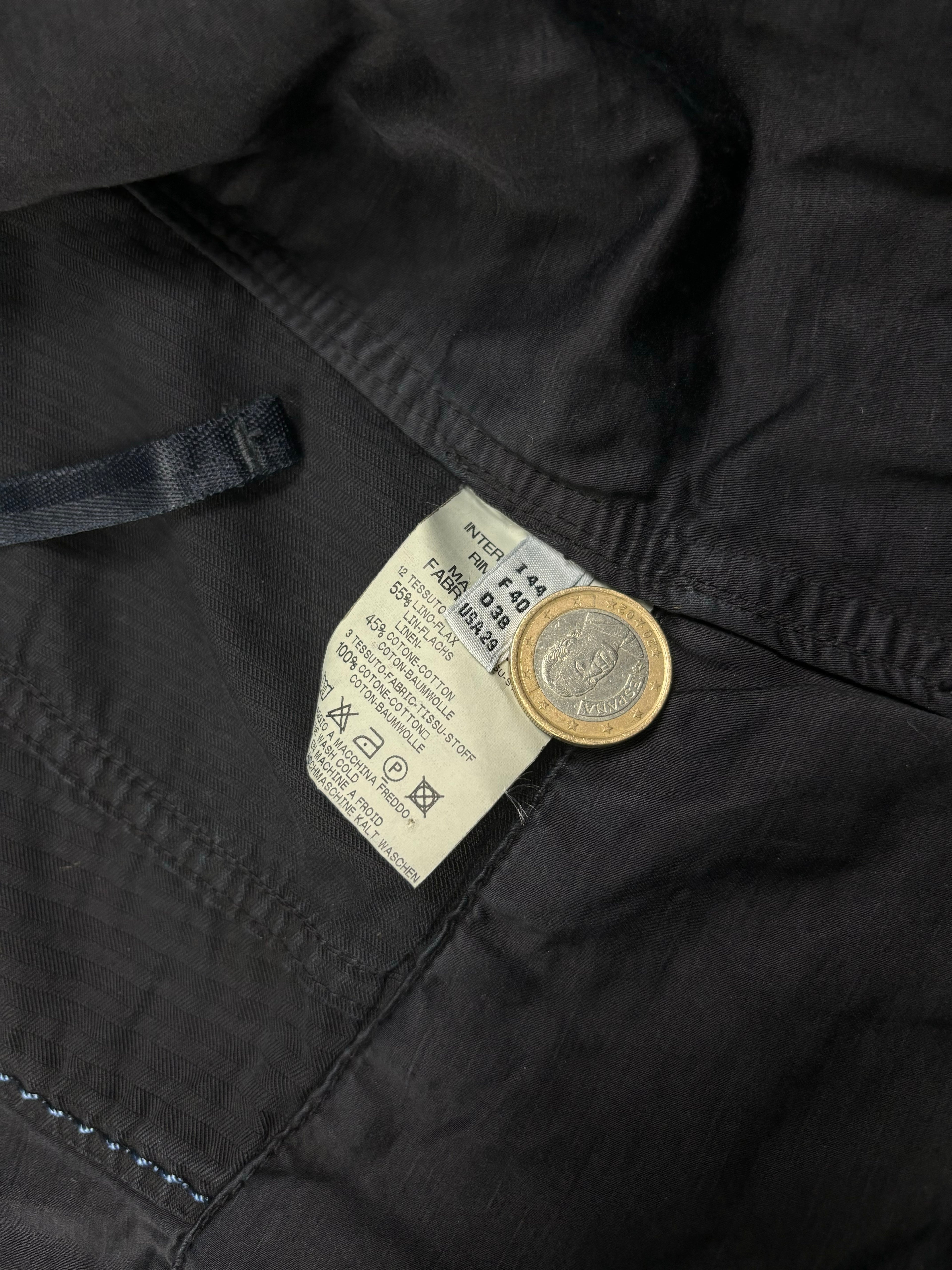 Marithé François Girbaud SS2007 Bondage Cropped Hooded Jacket