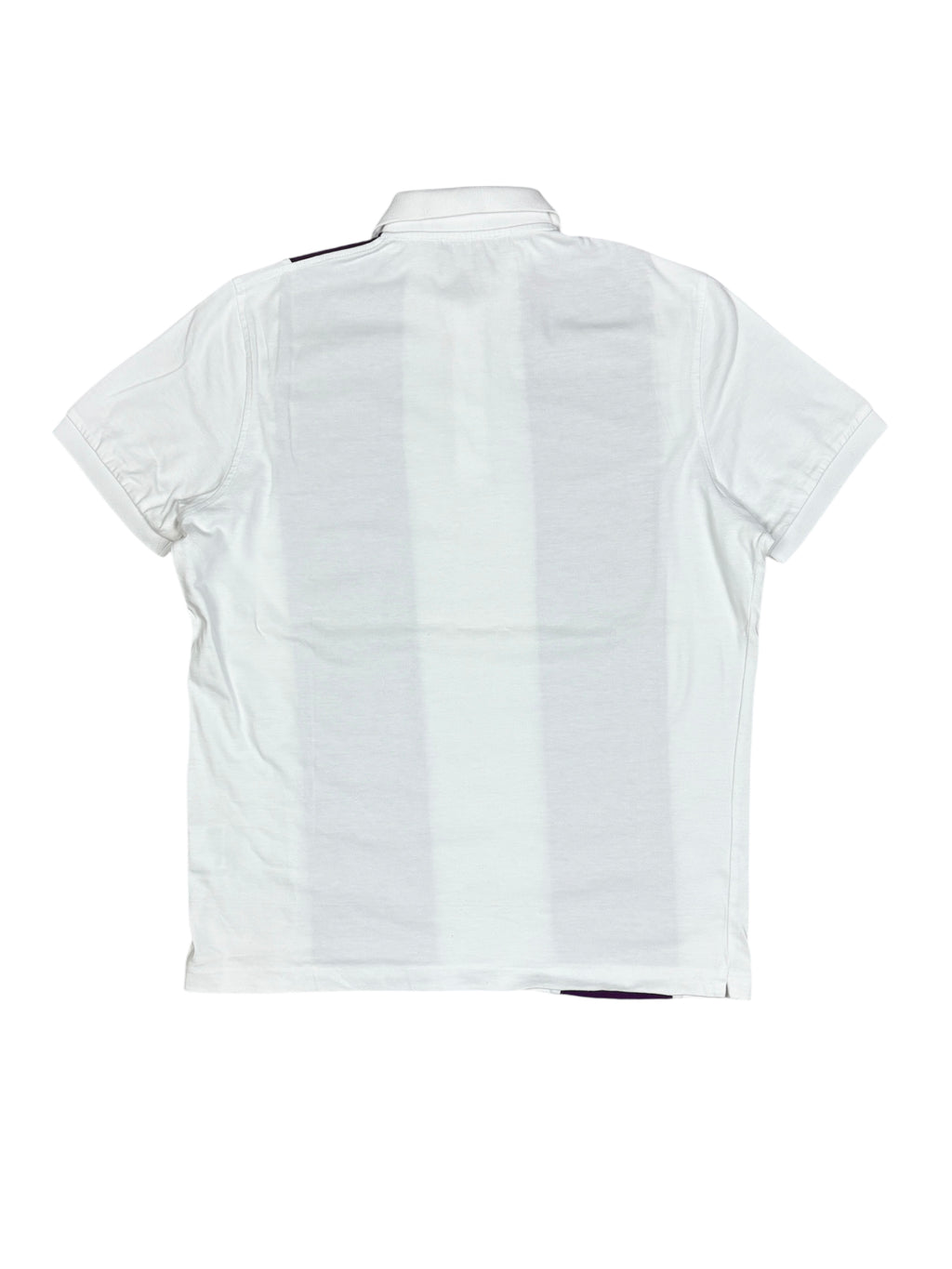 2000s Dsquared2 Purple Stripe Polo Shirt