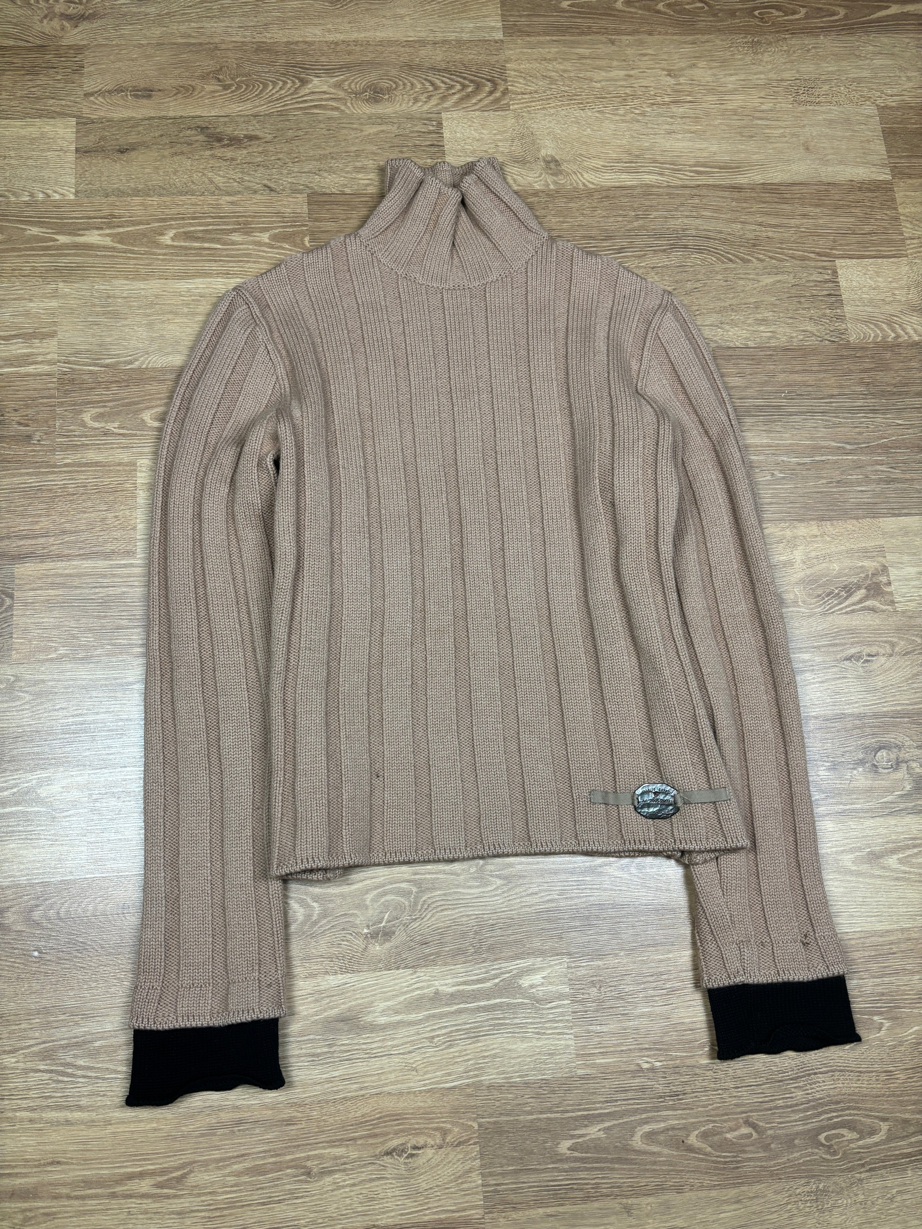 AW2001 Roberto Cavalli Woolen Turtleneck Knit