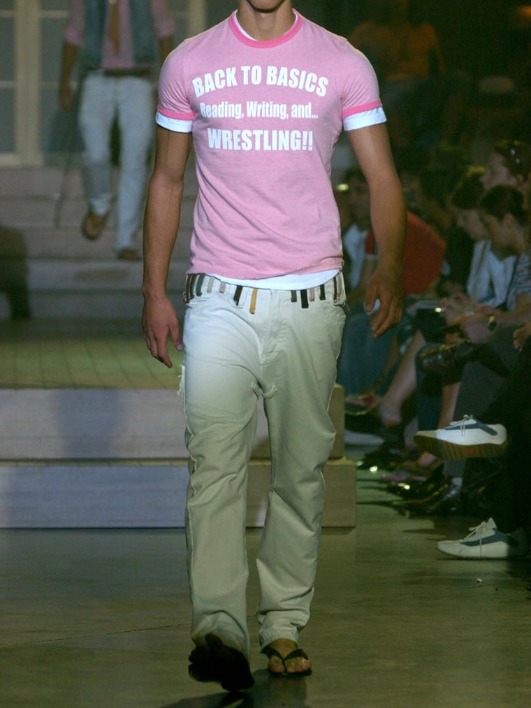 Dsquared2 SS2005 Runway Multi Belt Loop Utility Pants