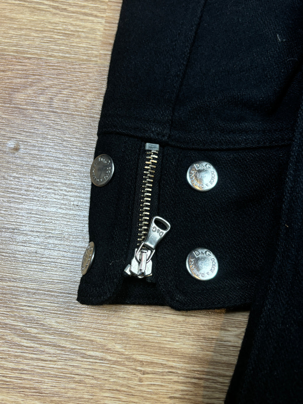 2000s Dolce & Gabbana Wool Utility Coat