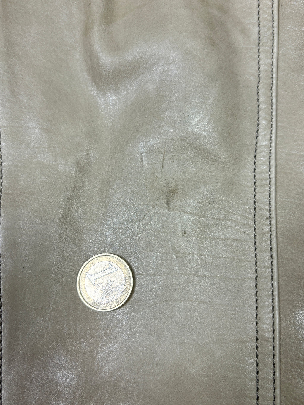 Gucci Frida Giannini Leather Shearling Collar Jacket
