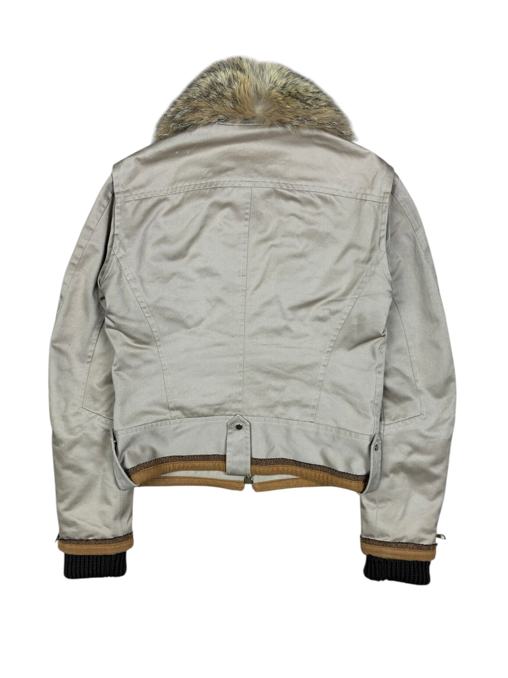 Dsquared2 AW2002 Runway Fur Collar Bomber Jacket