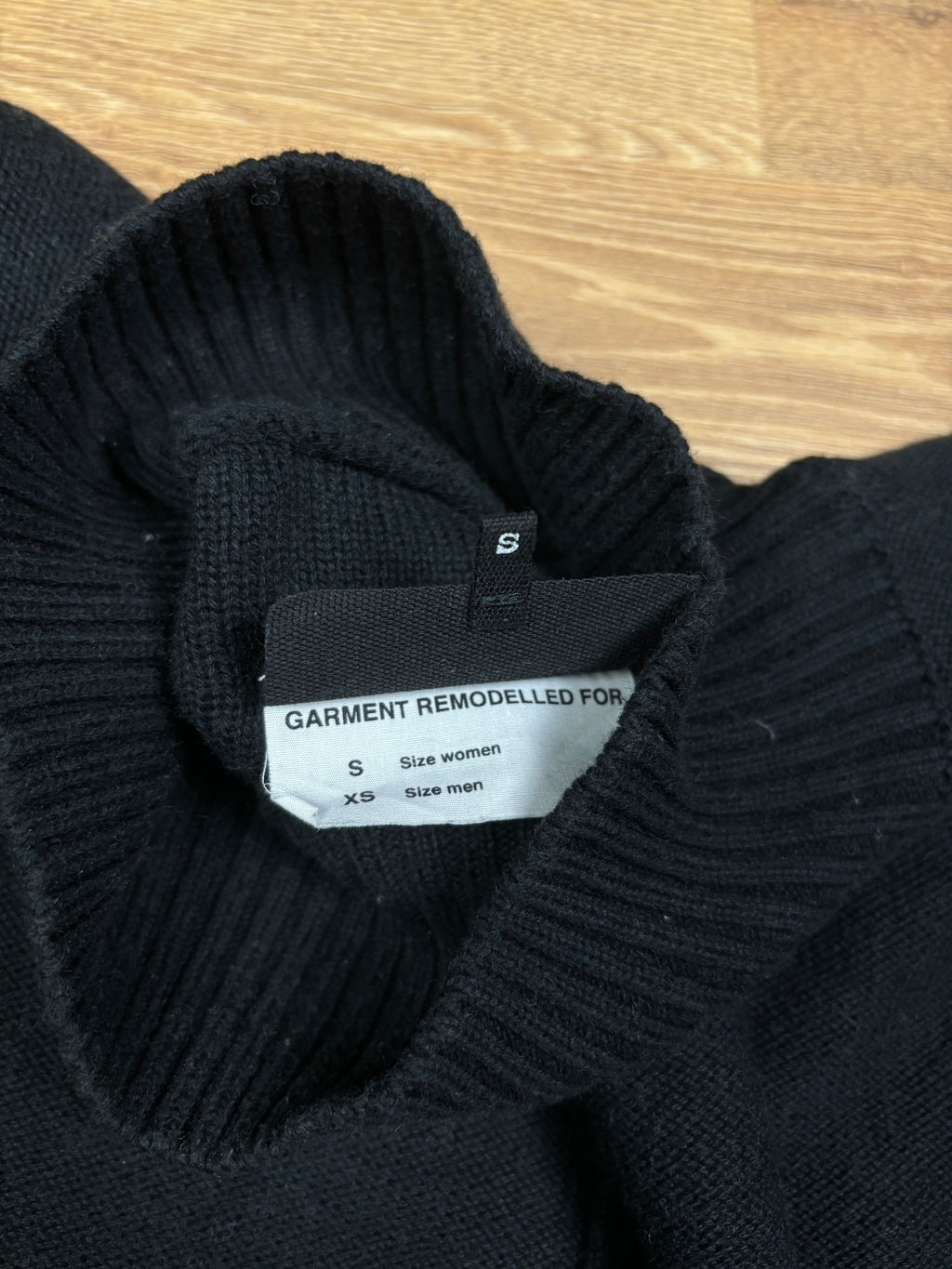MM6 Maison Margiela Reworked Cropped Knit Sweater