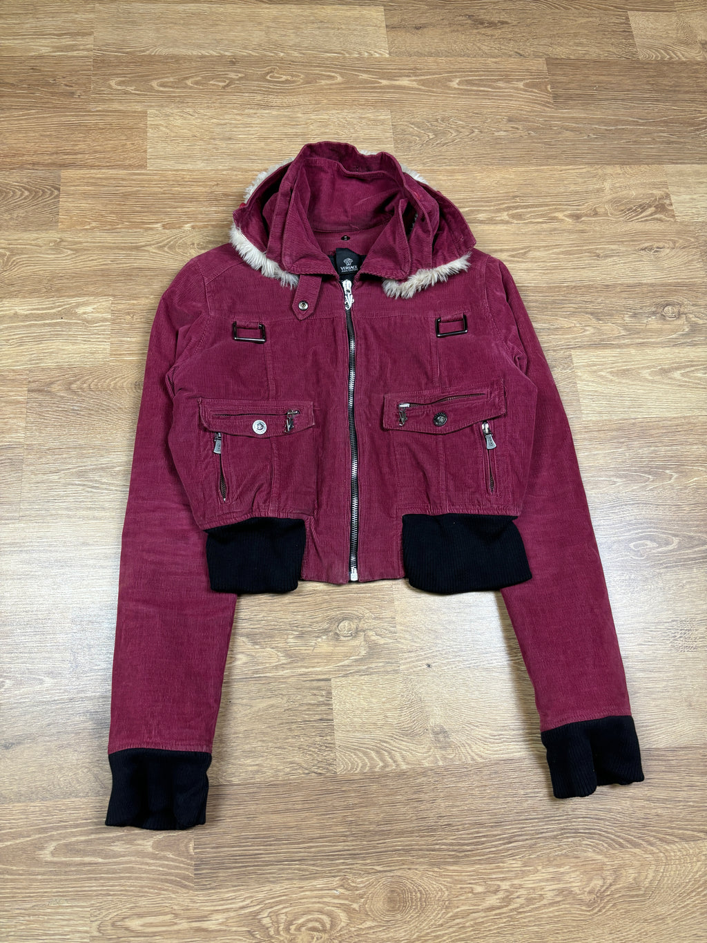 Versace Jeans Couture Corduroy Bomber