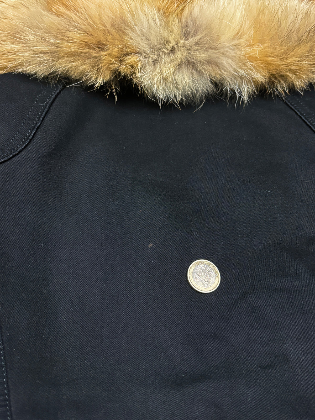 Andrew Mackenzie Fur Collar Leopard Lined Jacket