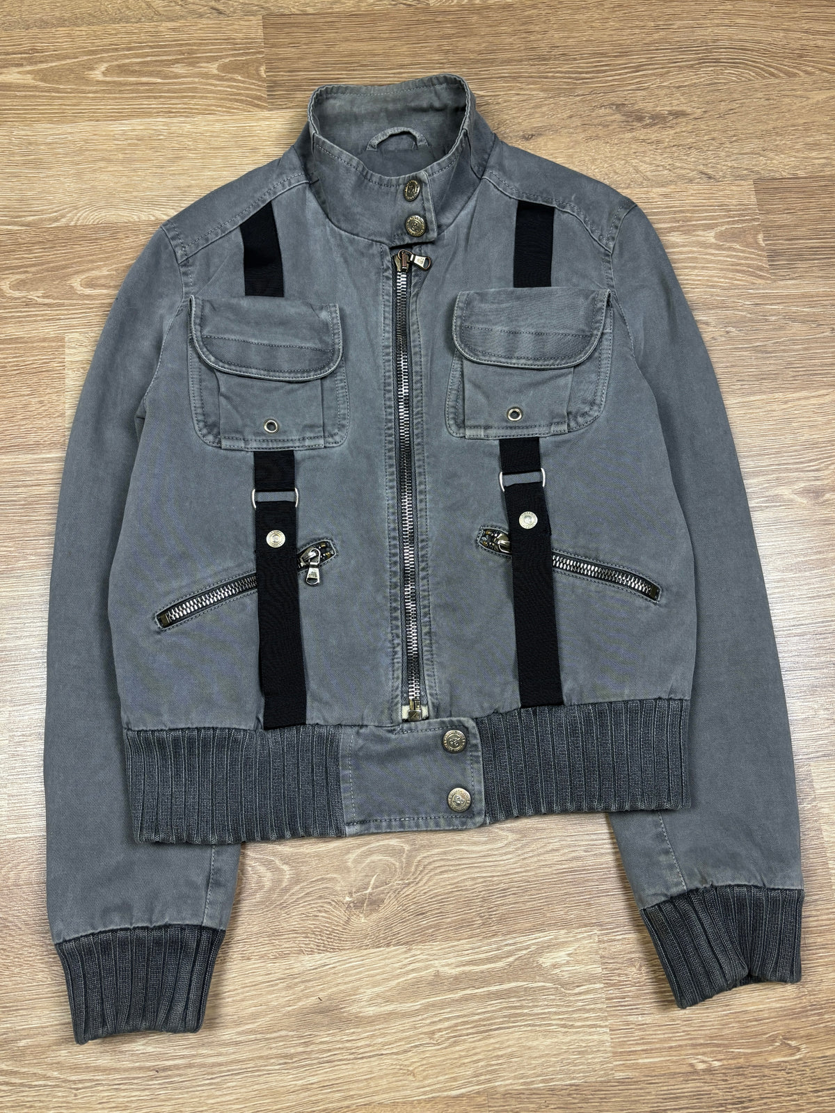 2000s Dolce & Gabbana Bondage Utility Jacket