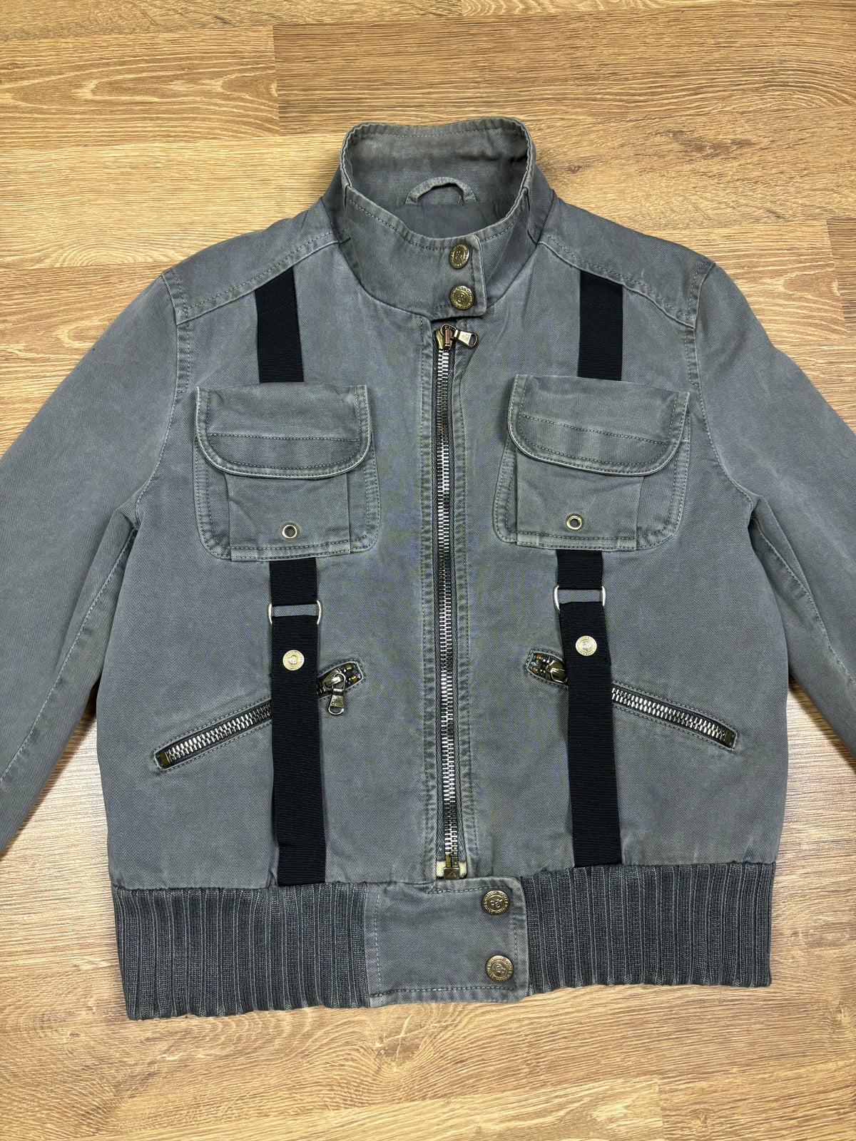 2000s Dolce & Gabbana Bondage Utility Jacket