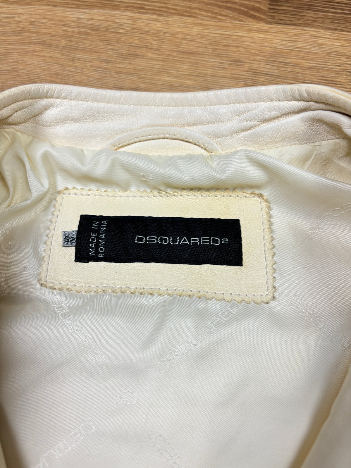 Dsquared2 SS2013 Runway Leather Biker Jacket