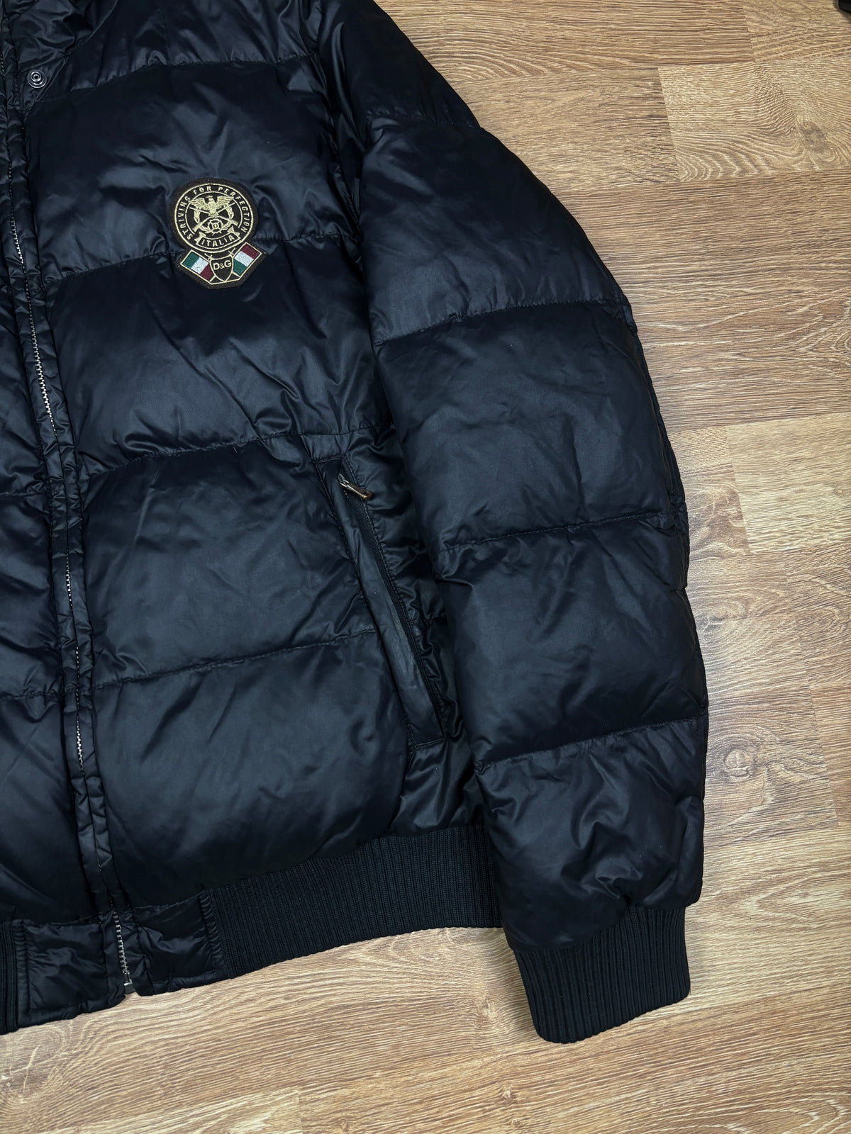 2000s Dolce & Gabbana Black Puffer Jacket