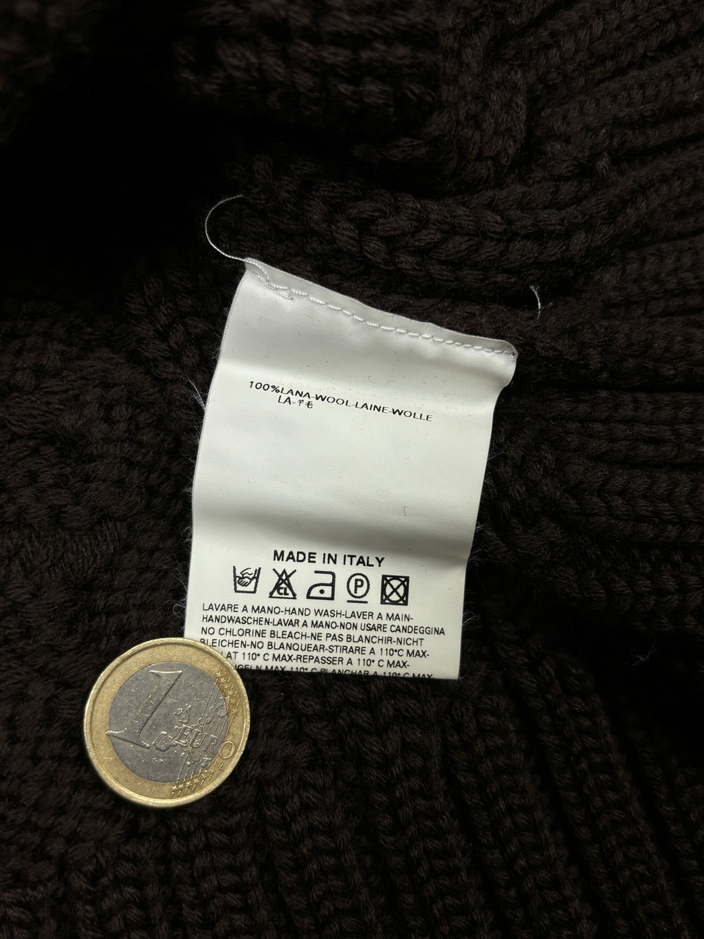 Dsquared2 AW2004 Runway Wool Turtleneck Sweater