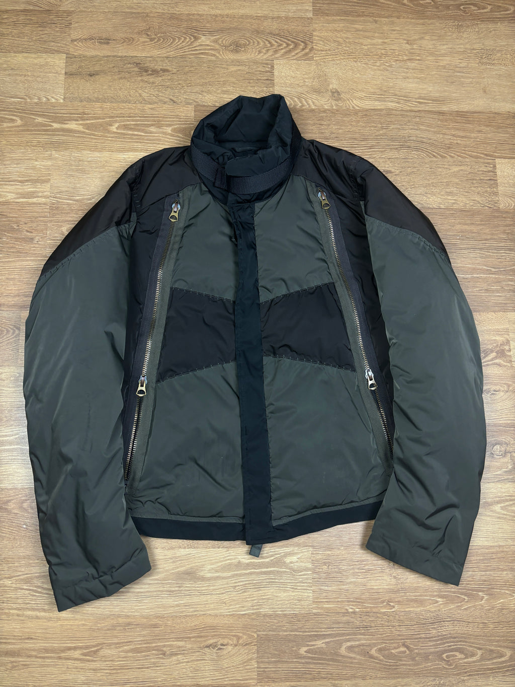 Marithé François Girbaud FW2007 Runway Panelled Down Jacket