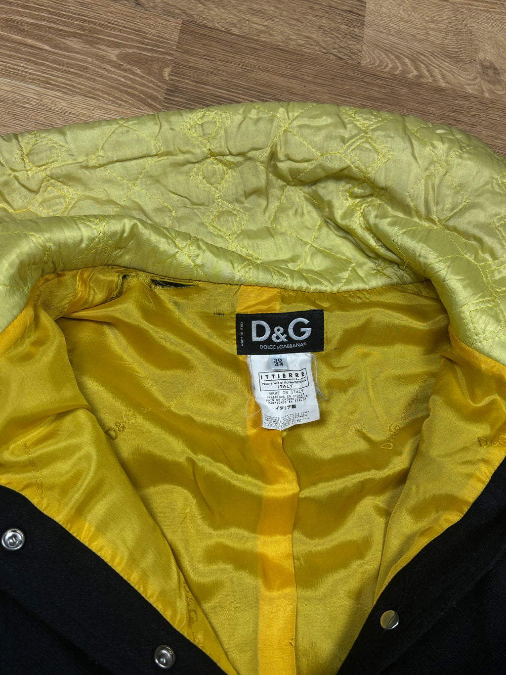 2000s Dolce & Gabbana Wool Utility Coat