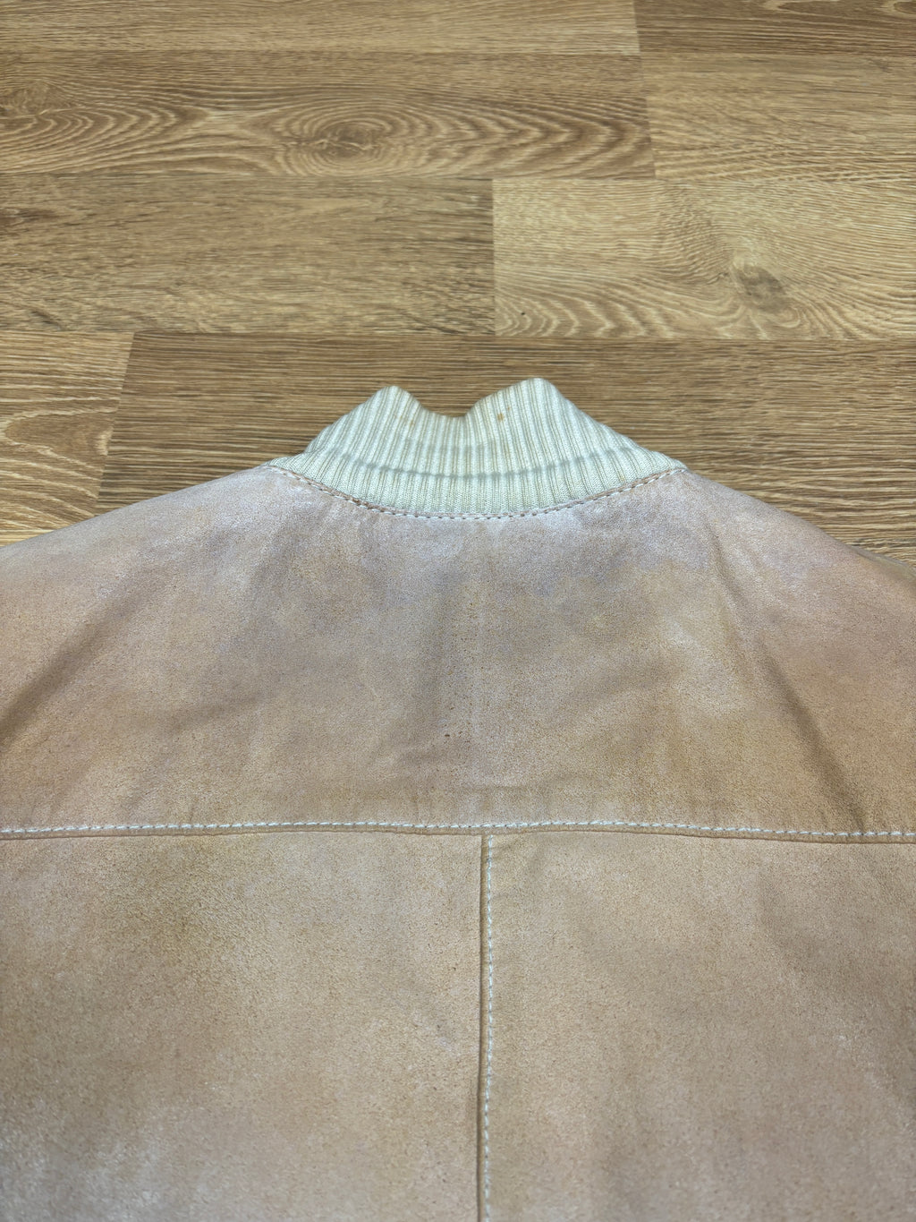 Chaqueta de piel de becerro de Dolce & Gabbana de los 2000, desteñida, con múltiples cremalleras