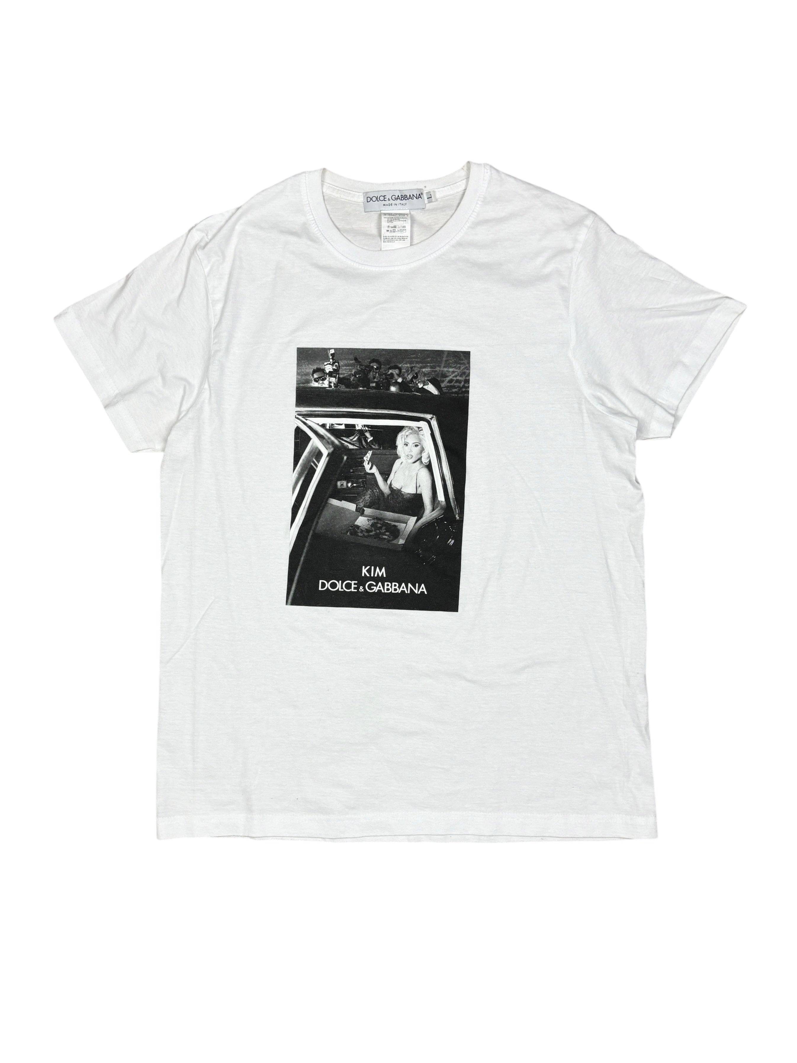 Dolce & Gabbana Kim Kardashian Graphic T-Shirt