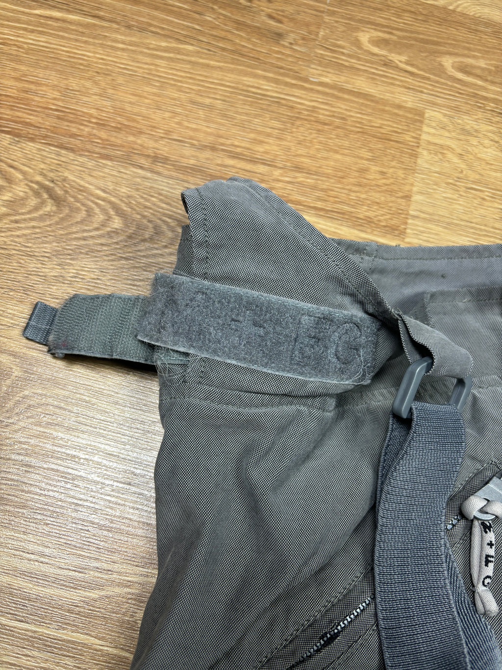 2000s Marithé François Girbaud Grey Bondage Cargo Pants