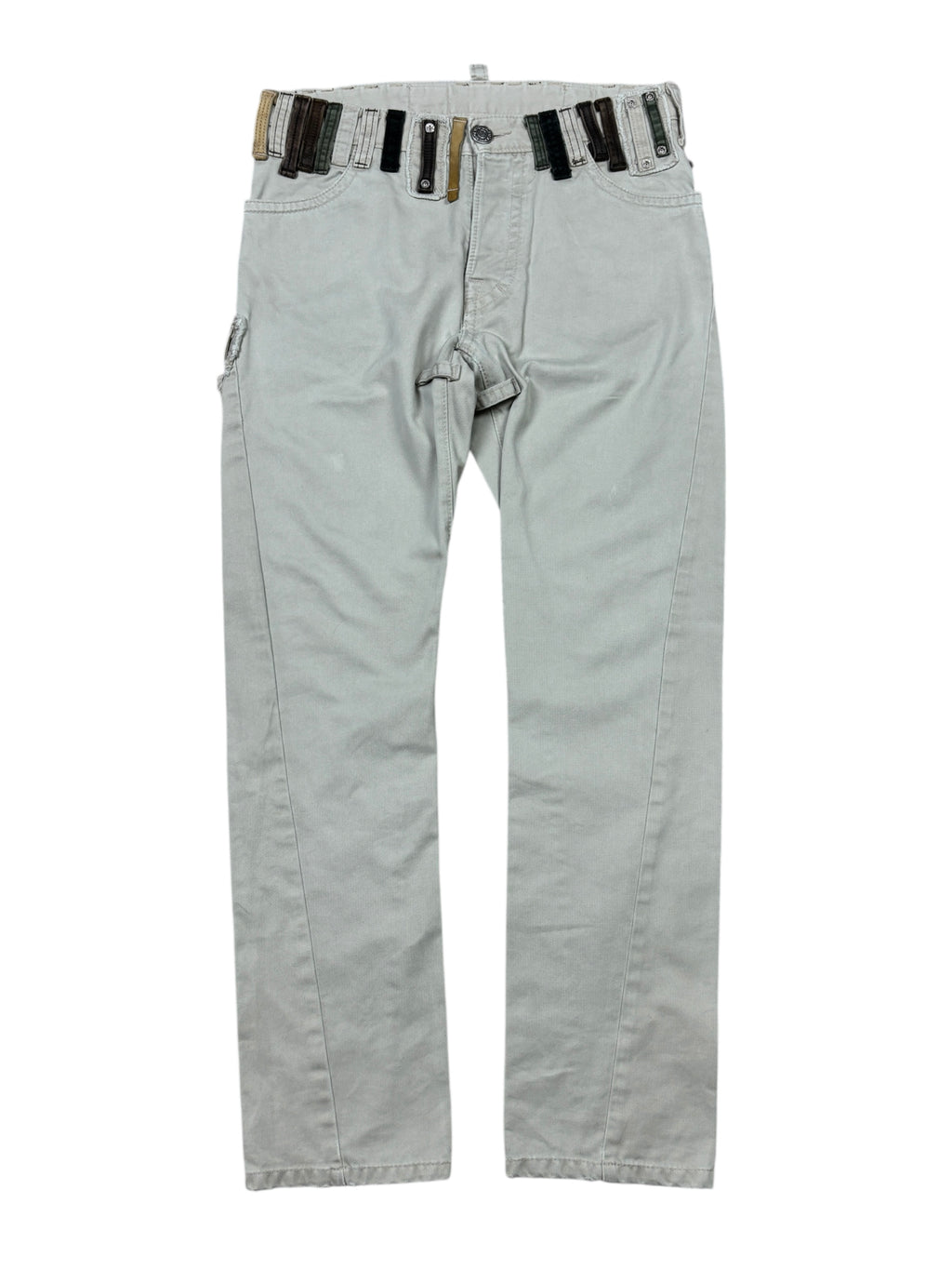 Dsquared2 SS2005 Runway Multi Belt Loop Utility Pants