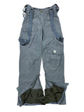 2000s Marithé François Girbaud Grey Bondage Cargo Pants