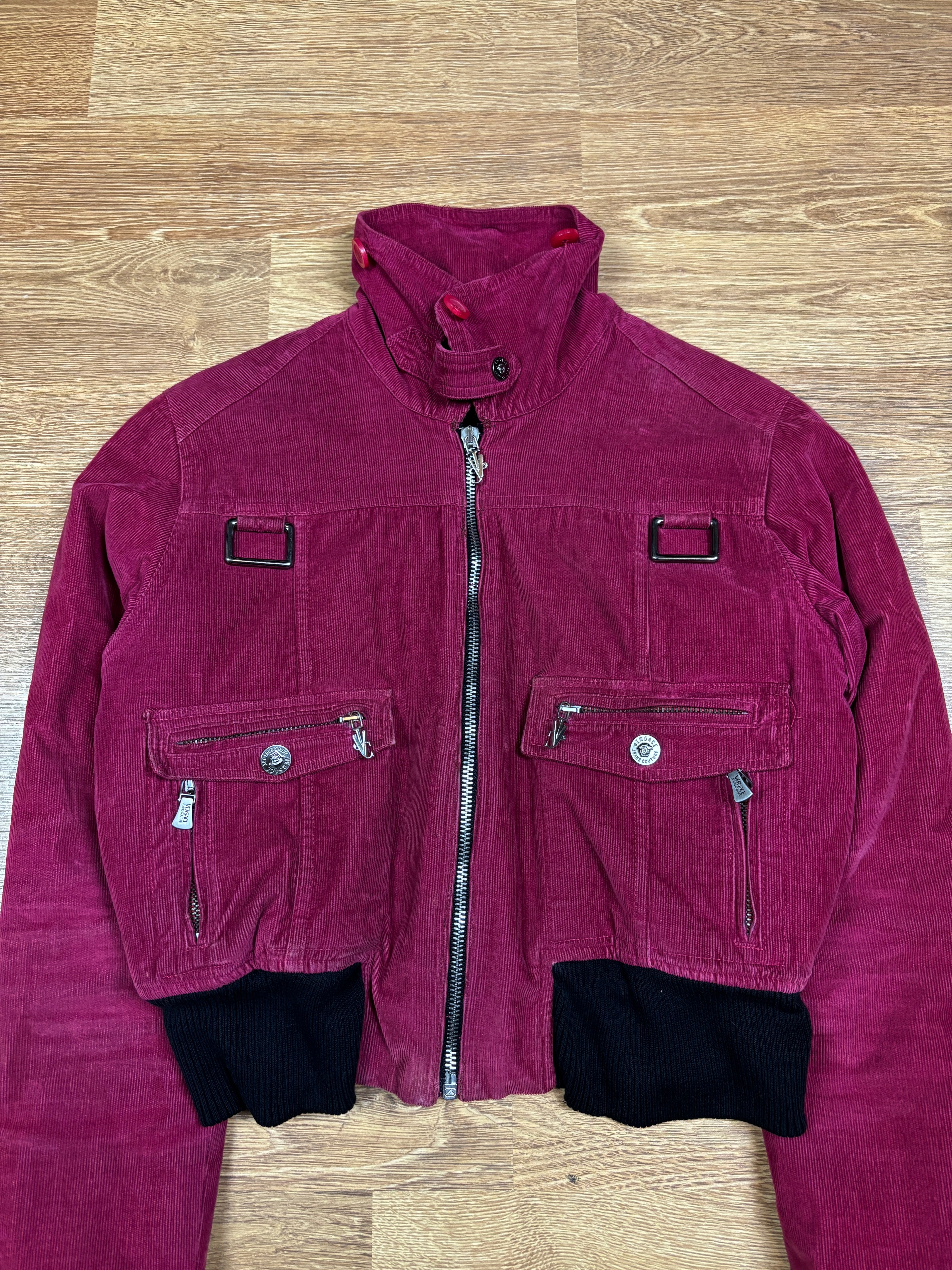Versace Jeans Couture Corduroy Bomber