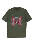Dolce & Gabbana SS2000 Rhinestone Eagle T-Shirt
