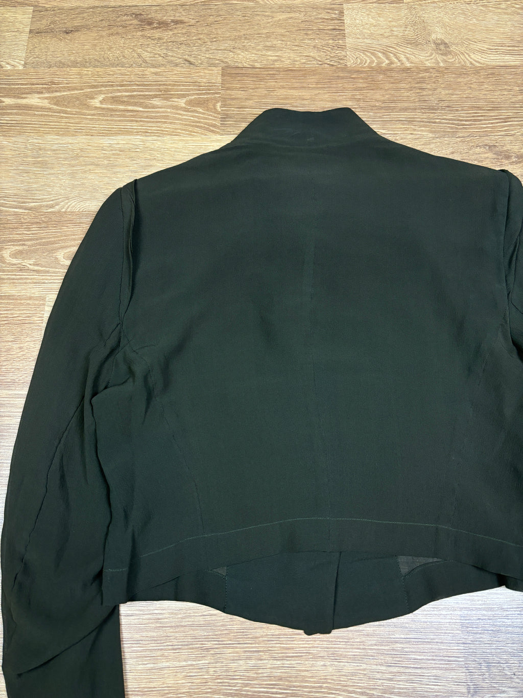 SS2003 Ann Demeulemeester Cropped Structured Button Jacket