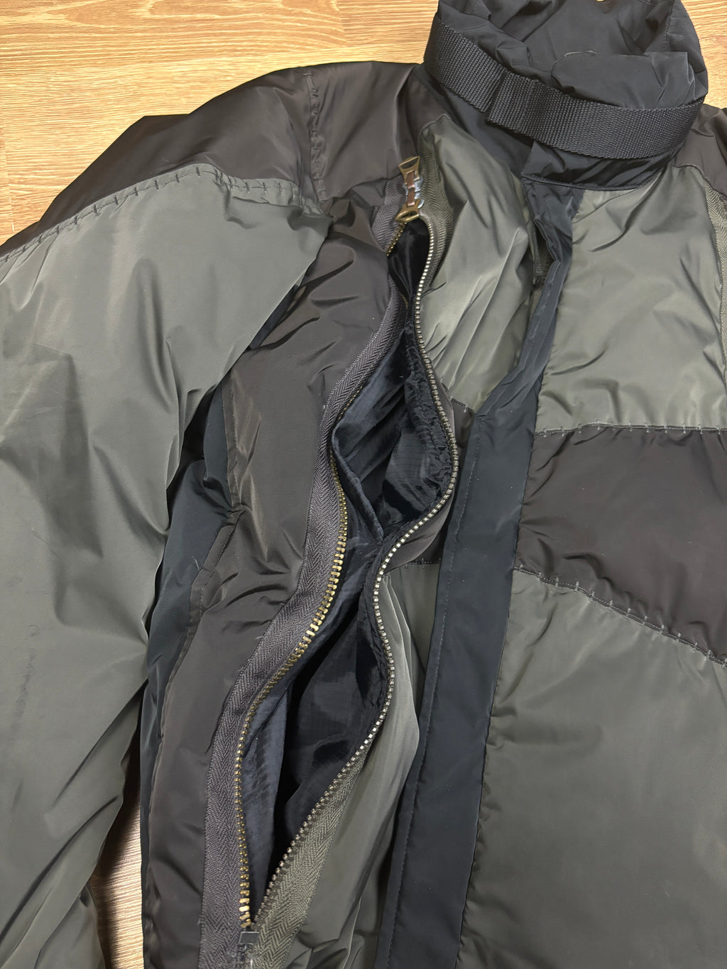 Marithé François Girbaud FW2007 Runway Panelled Down Jacket
