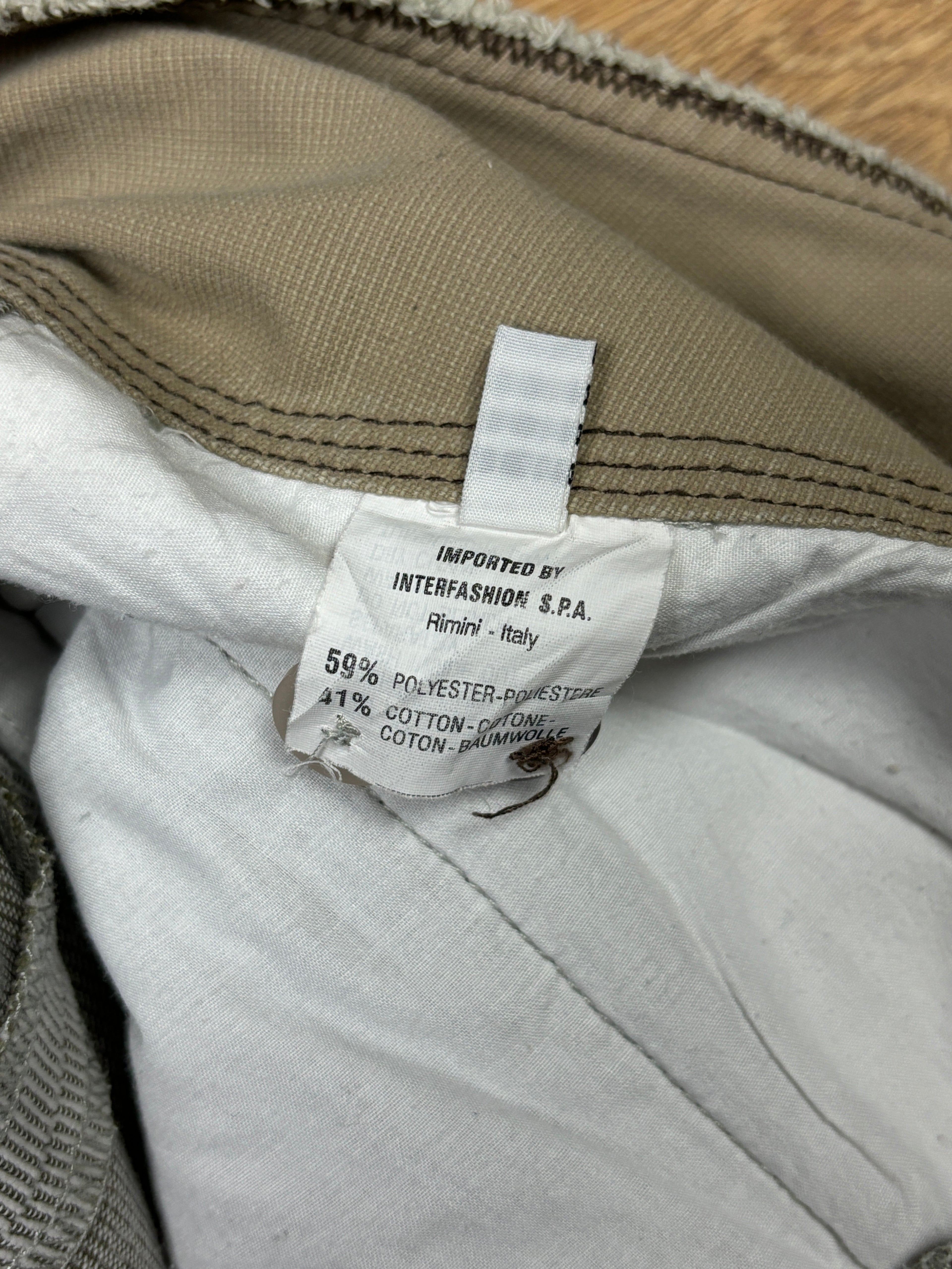 Marithé François Girbaud Wide Leg Corduroy Cargo Pants