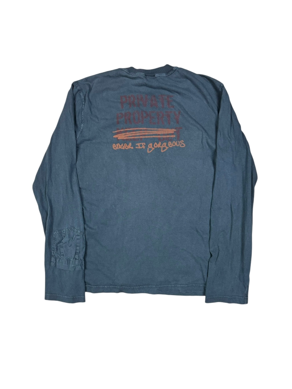 2000s Dolce & Gabbana Faded Blue Multi-Pocket Longsleeve