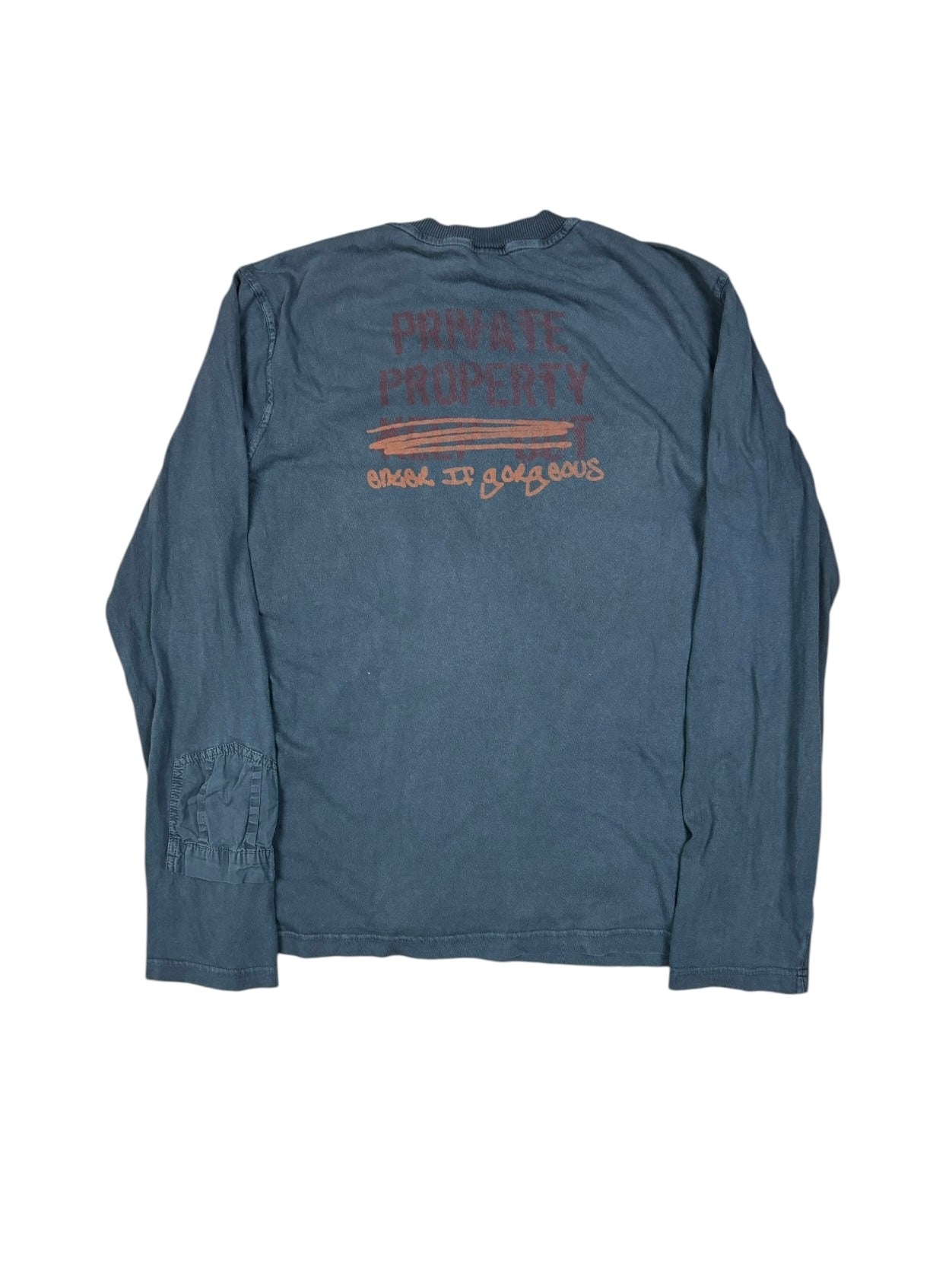 2000s Dolce & Gabbana Faded Blue Multi-Pocket Longsleeve