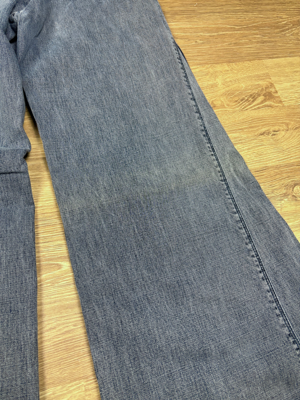 2000s Marithé François Girbaud Panelled Wide Leg Denim