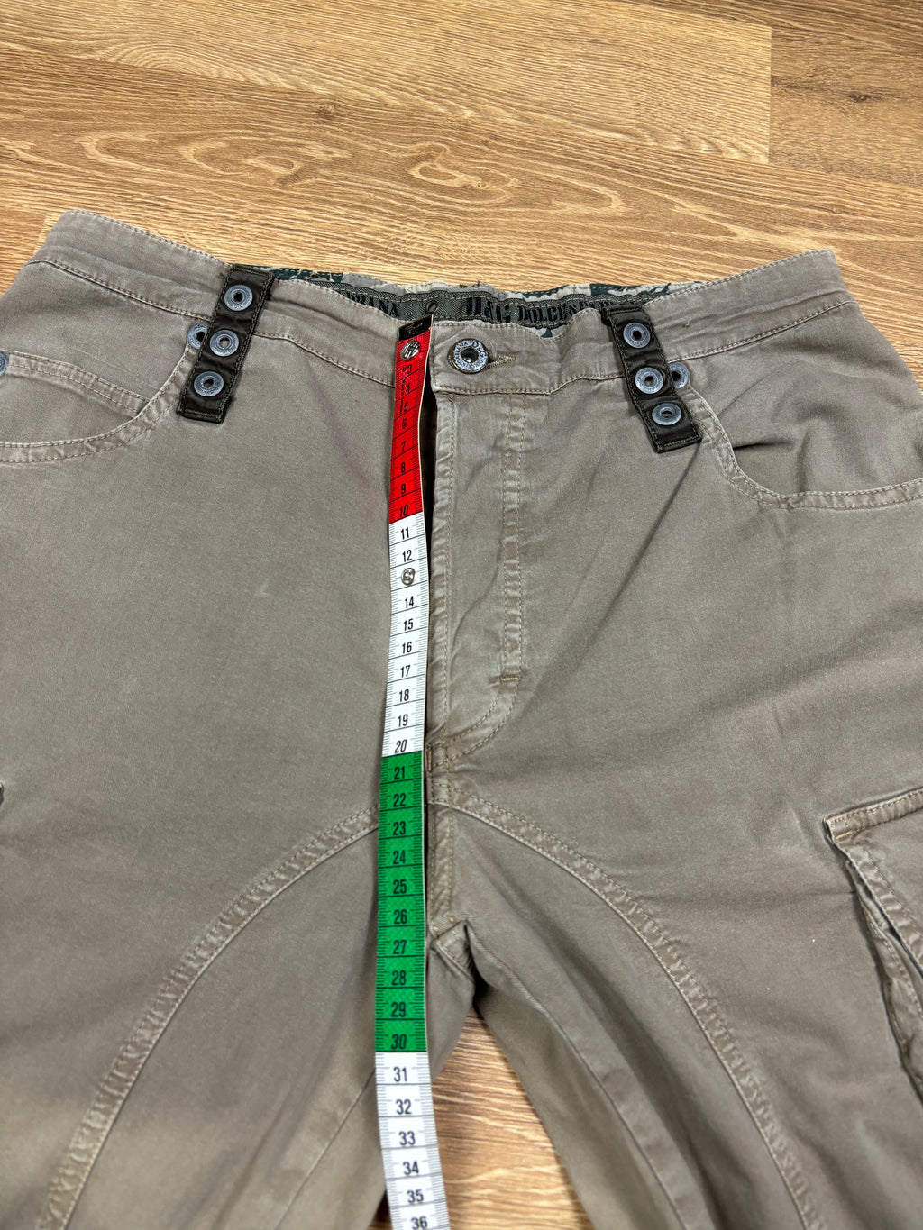 SS2003 Dolce & Gabbana Bondage Cargo Shorts