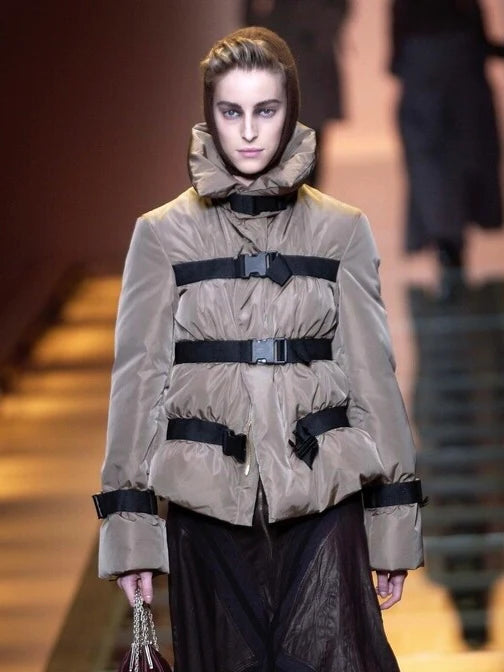 FW2003 Jean Paul Gaultier Bondage Puffer Jacket