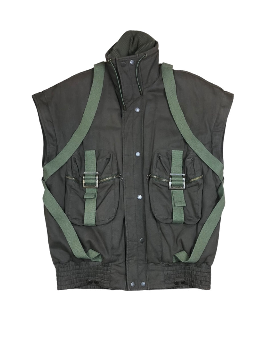 Dolce & Gabbana FW2003 Heavy Cargo Bondage Jacket