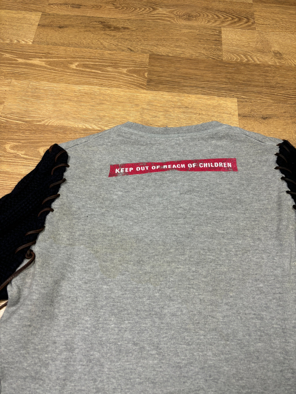 Dsquared2 AW2002 Runway Pharmaceutical Hybrid Knit Sweater