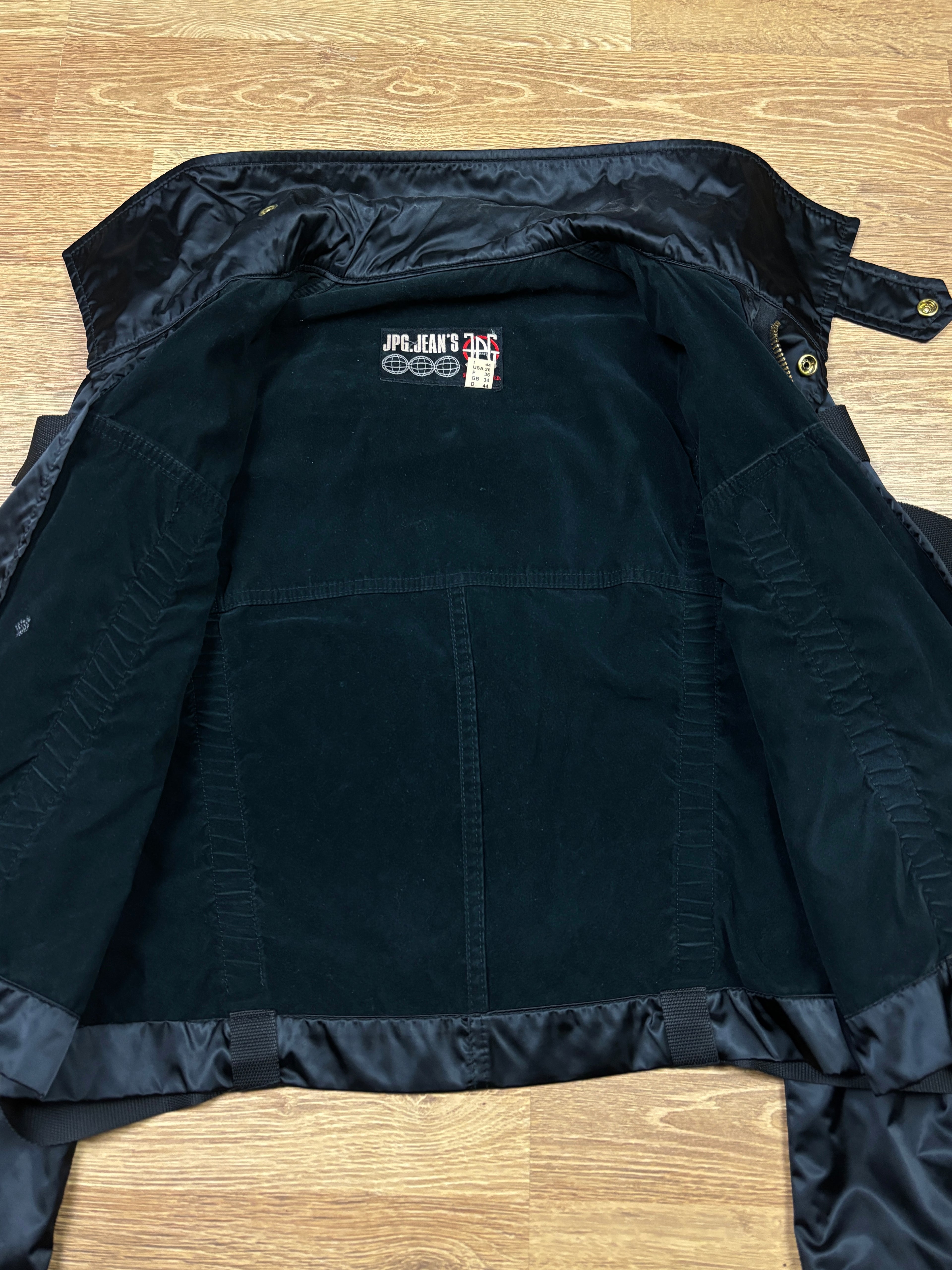 Jean Paul Gaultier AW2003 Tactical Bondage Nylon Jacket