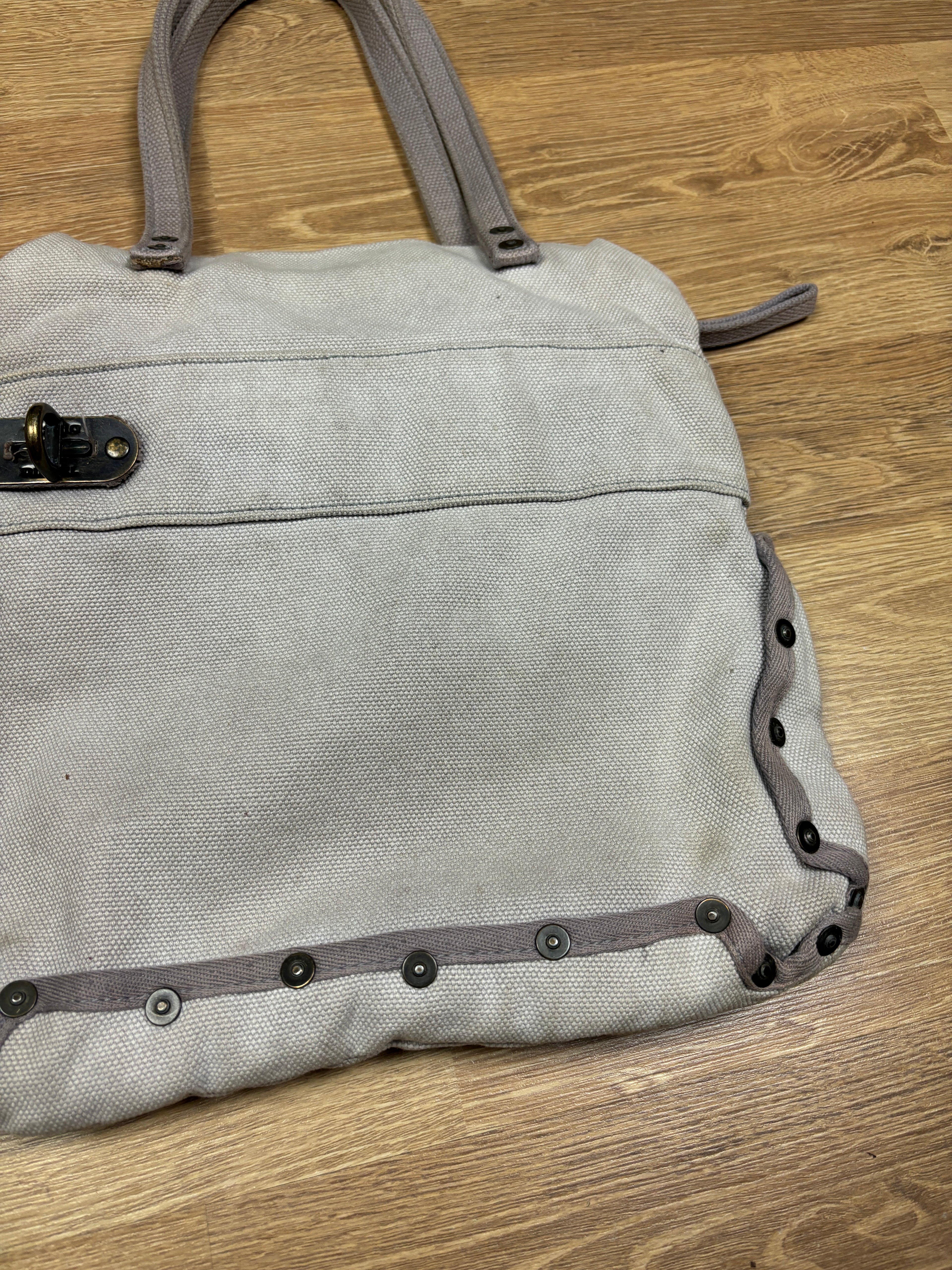 Diesel Military Canvas Utility Shoulder Bag