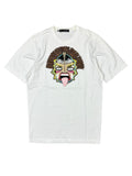 Dsquared2 SS2014 Runway Leather Mask T-Shirt