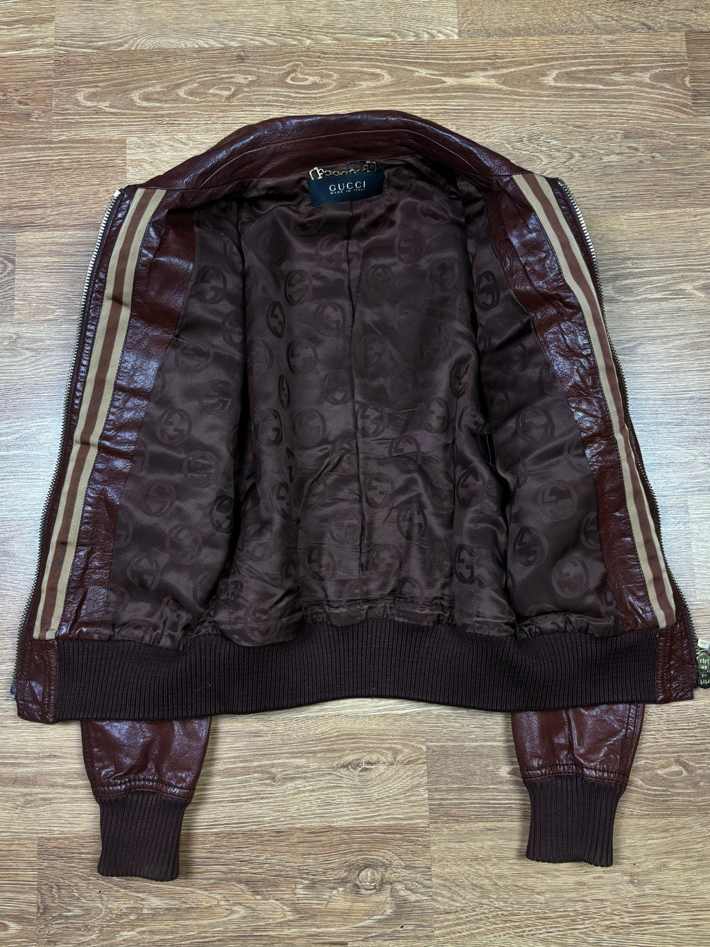 Gucci Frida Giannini Multipocket Leather Jacket