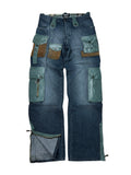 Dolce & Gabbana AW2003 Multi Pocket Zip Cargo Denim