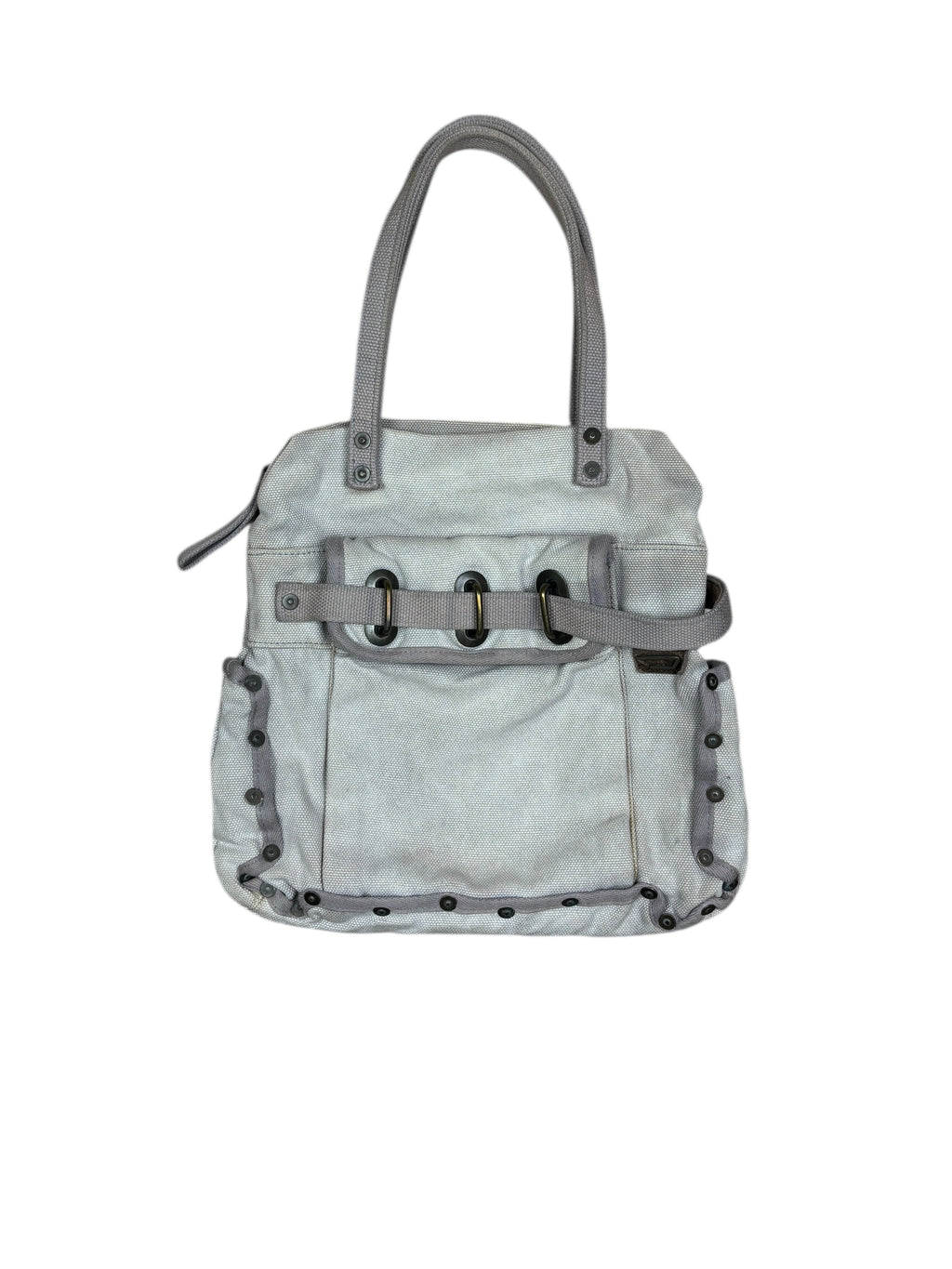 Diesel Military Canvas Utility Shoulder Bag