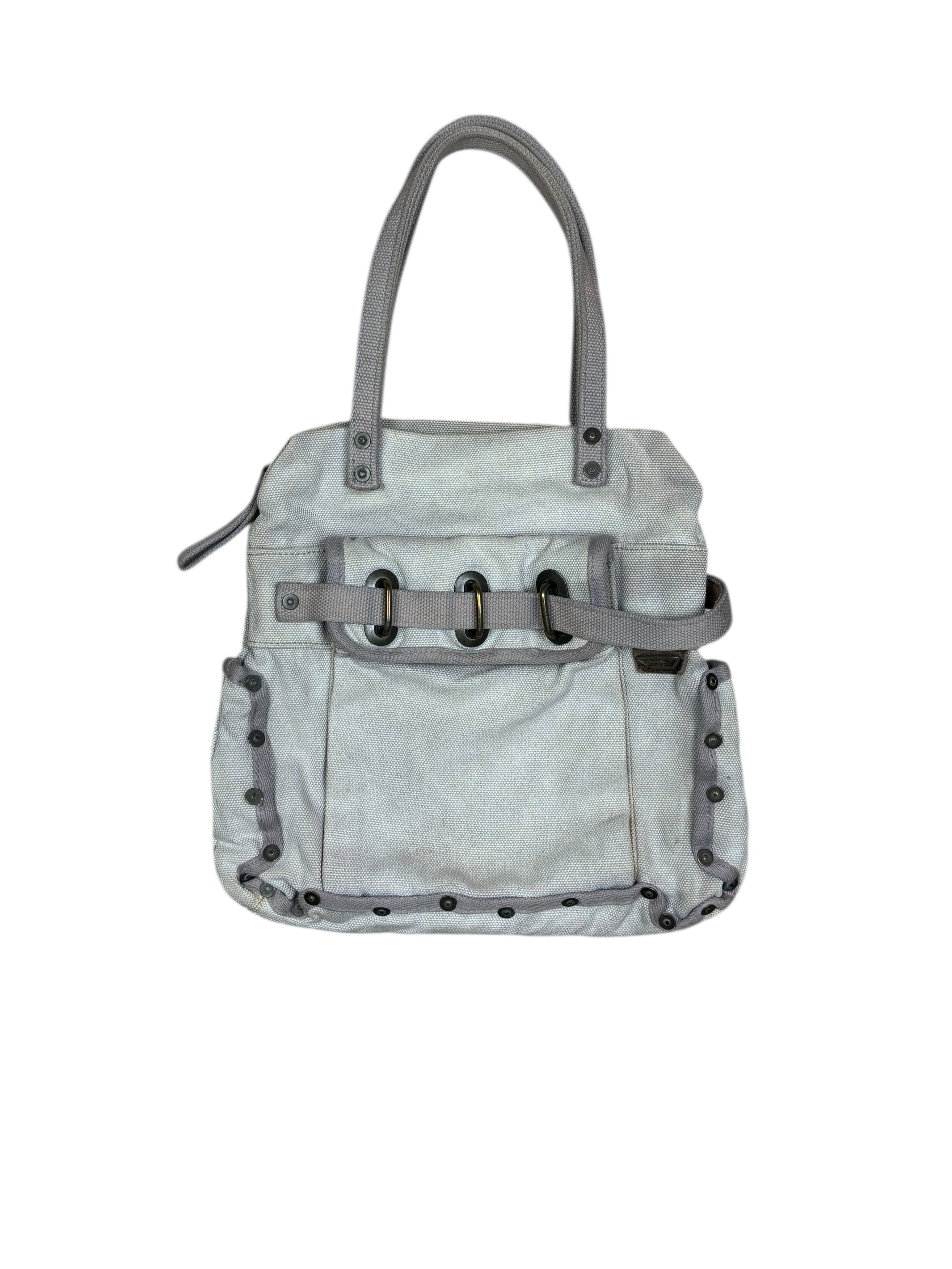 Diesel Military Canvas Utility Shoulder Bag