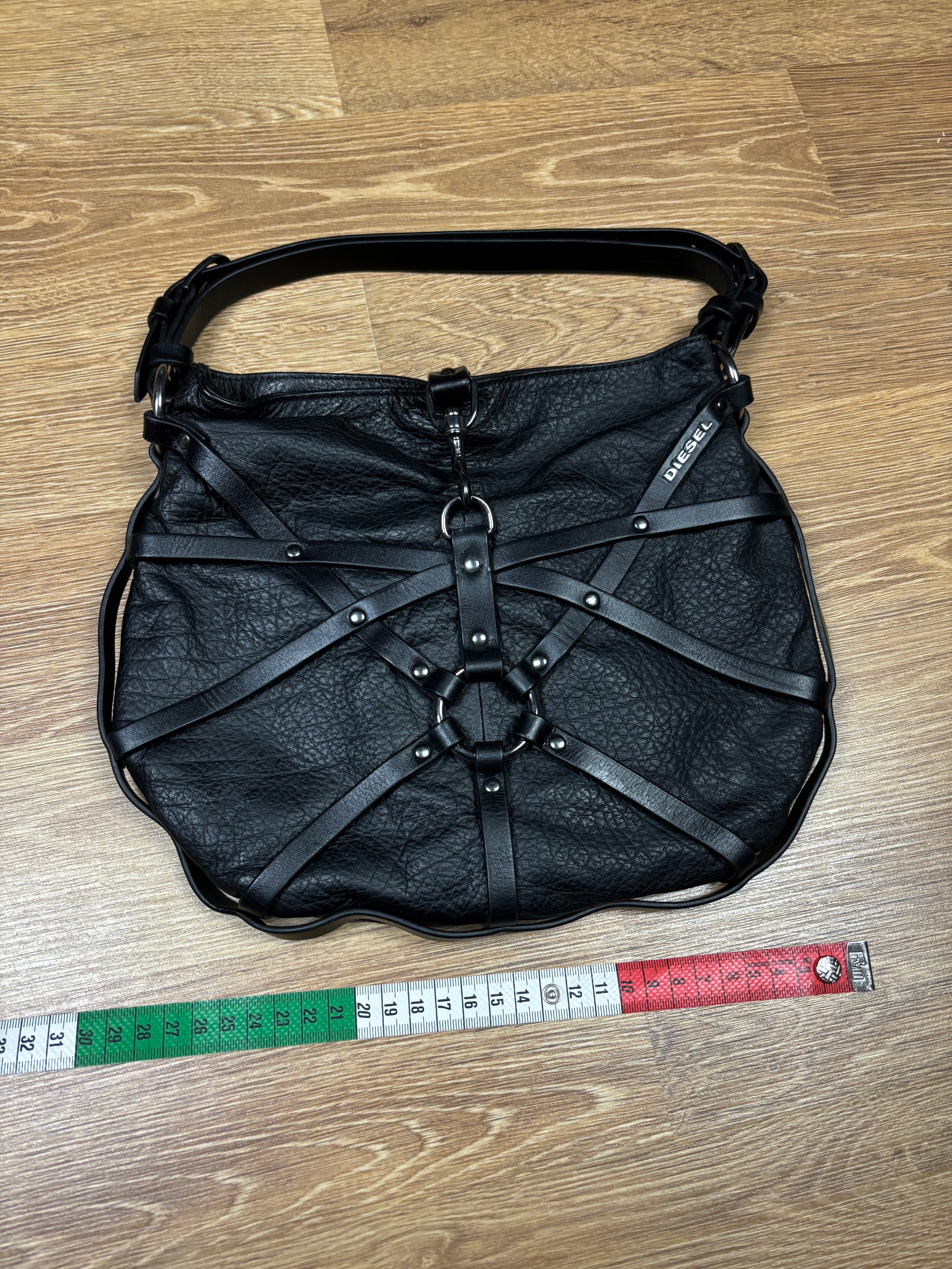 Diesel Leather Bondage Bag