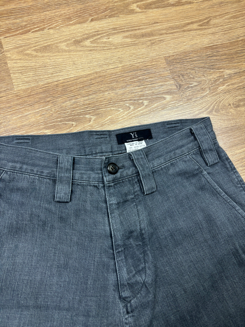 Pantalones de pernera ancha con tinte degradado de Y's de Yohji Yamamoto