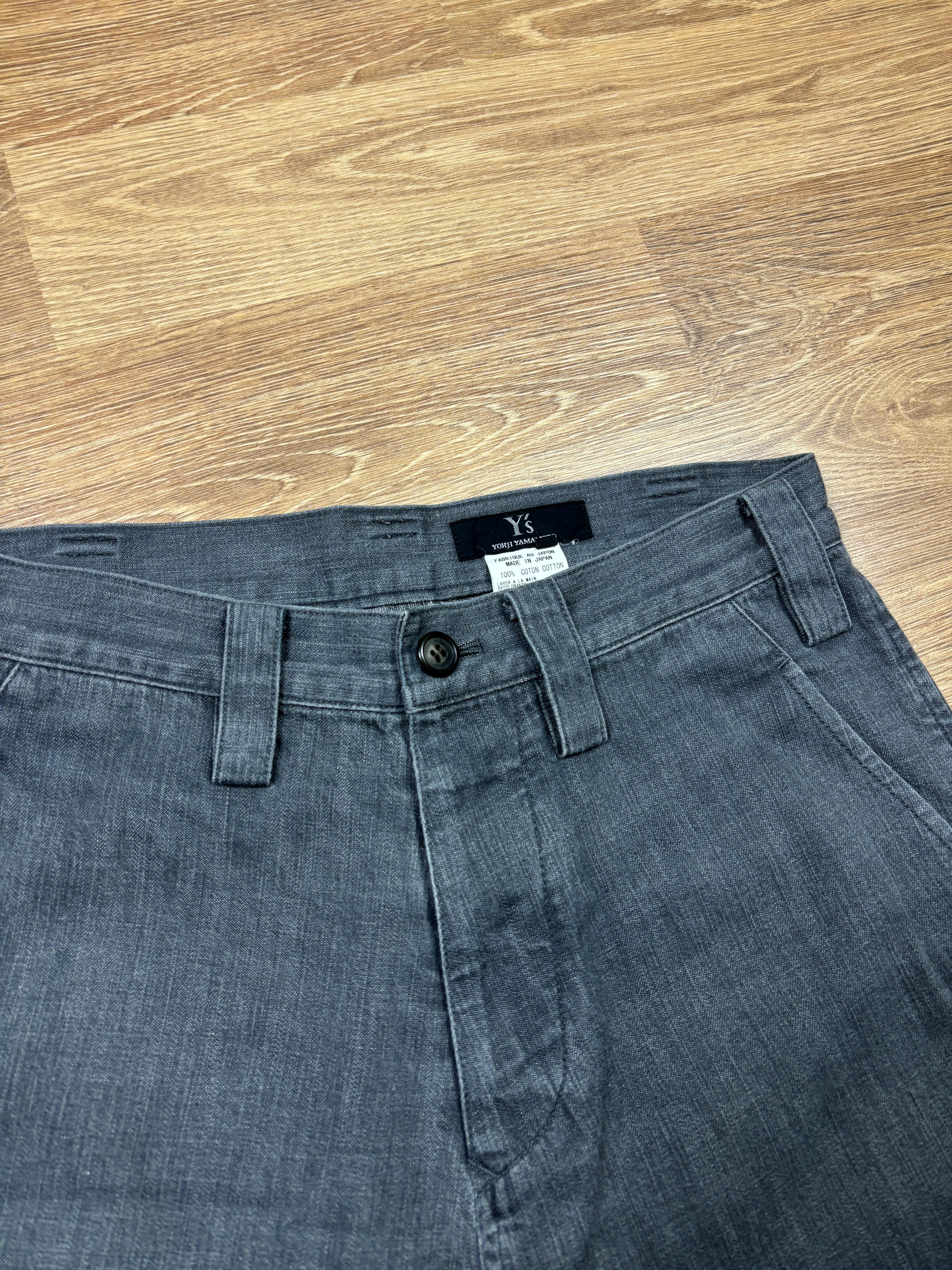 Pantalones de pernera ancha con tinte degradado de Y's de Yohji Yamamoto