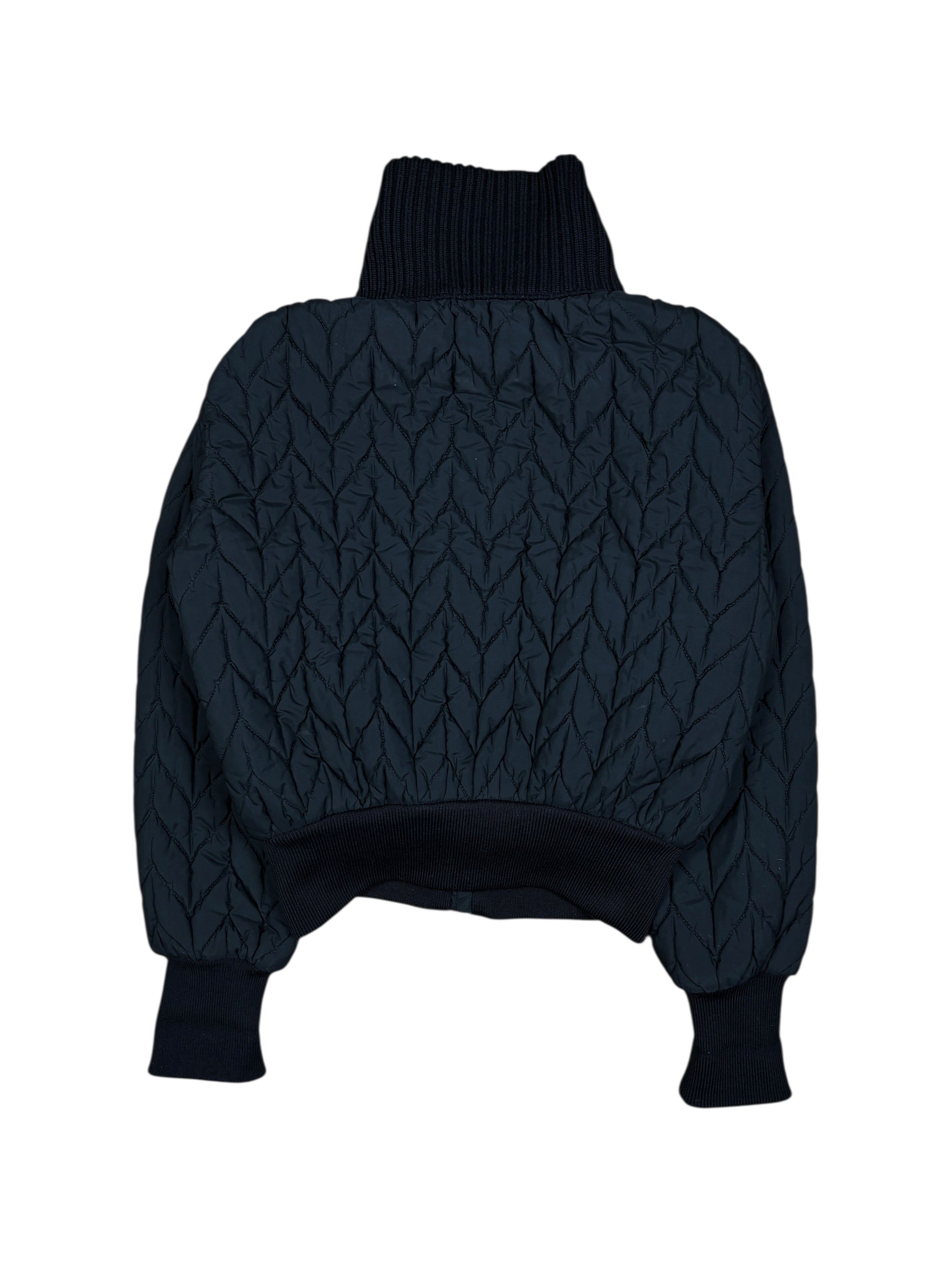 2000s Prada Quilted Bomber Jacket